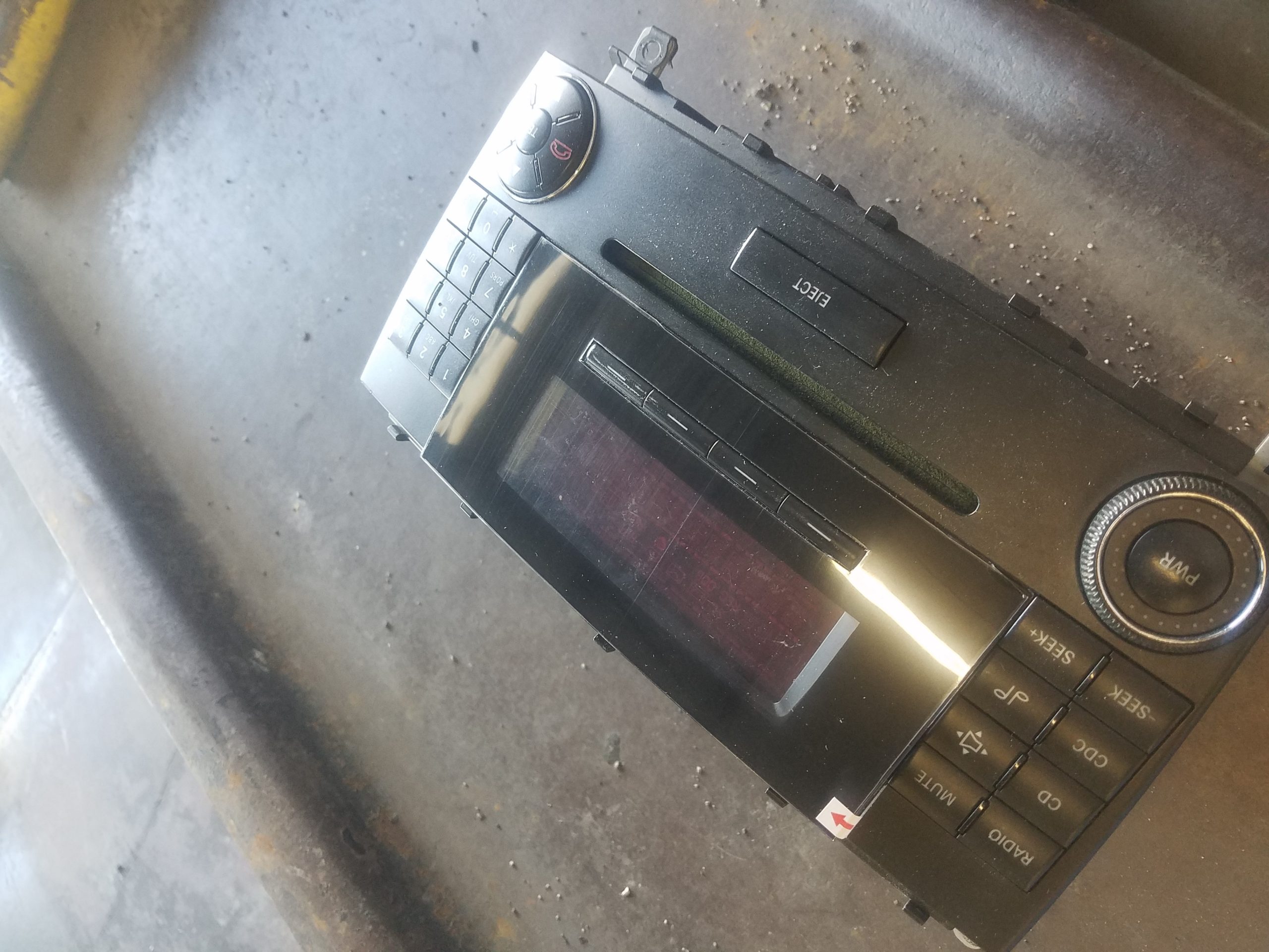 Does Your Mercedes Benz Radio Faceplate Liner Look Like it’s Peeling